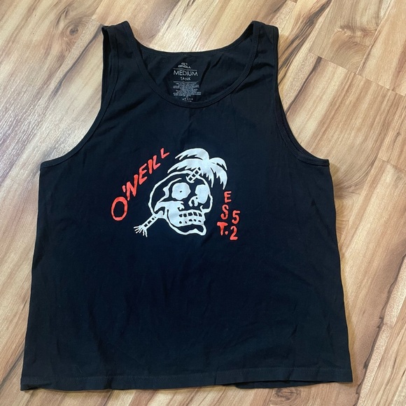 O'Neill Other - O'Neill Palm Balm Skull Tank - Men's M - Black Surf Muscle Tee- surf/skate